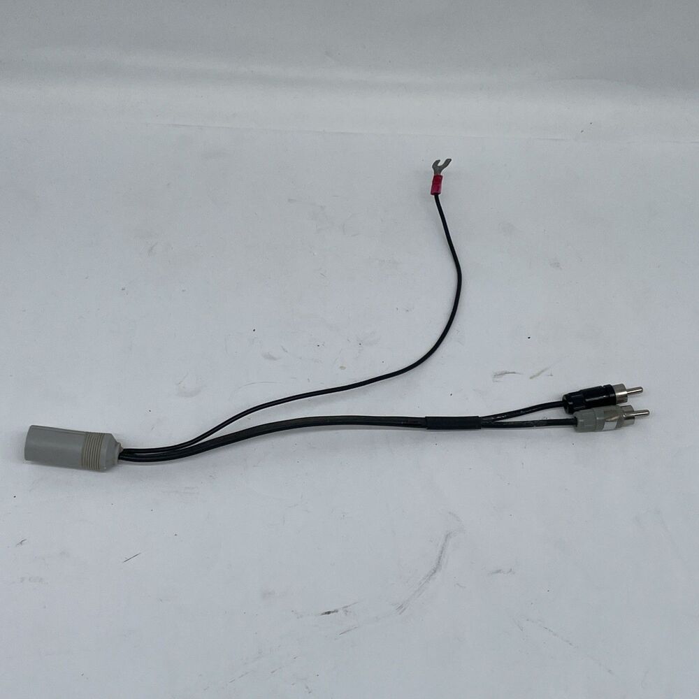 Bang & Olufsen B&O Turntable 5 Pin Din to RCA Male Phono Adapter Cable w Ground
